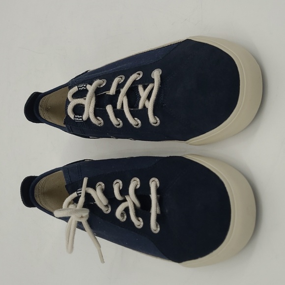 NWOT Navy Suede/Canvas Combo Keds Sneakers Women's Size 7.5 - Picture 3 of 9